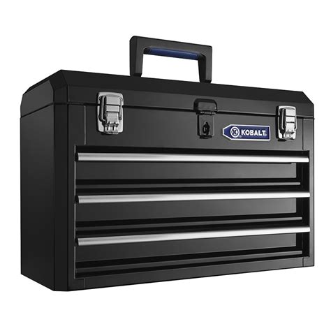 Kobalt Lockable Steel Tool Box 